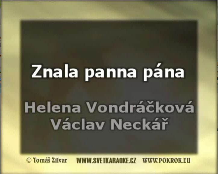 Helena Vondráčková, Václav Neckář